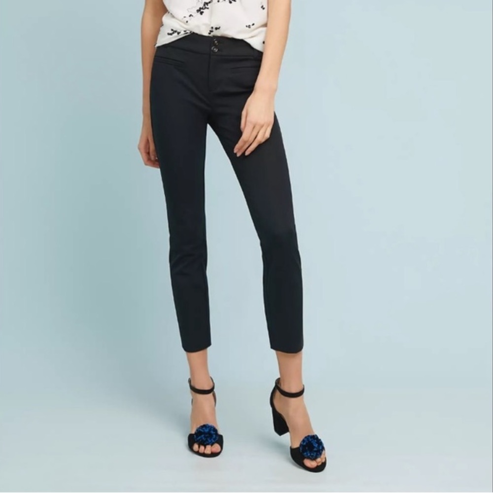Anthropologie Essential Slim Trousers